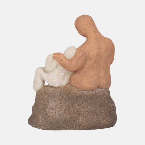 Sagebrook Home 8" Parent And Child On Rock Multi Wishlist Create New