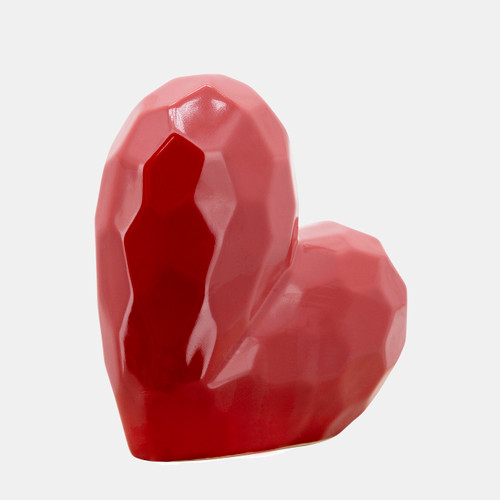 Sagebrook Home 8" Red Heart Table Deco Wishlist Create New