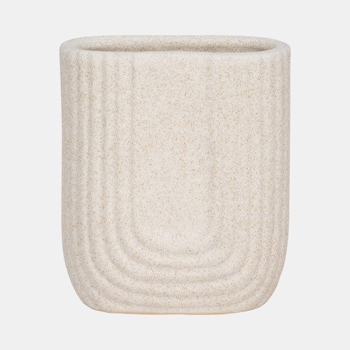 sagebrook home 8" Speckled Sand Upside Down Arch Ivory Wishlist Create New