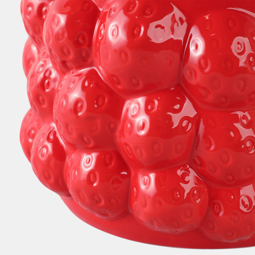 Sagebrook Home 8" Strawberries Flower Pot Red Wishlist Create New