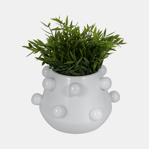 Sagebrook Home 8" Tapered Bubble Planter White Wishlist Create New