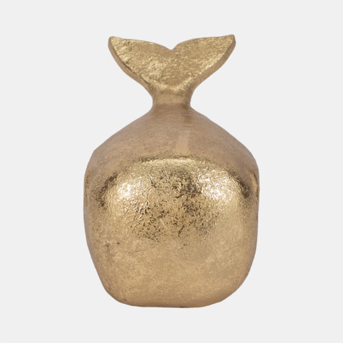 Sagebrook Home 8" Whale Tabletop Decor Gold Wishlist Create New