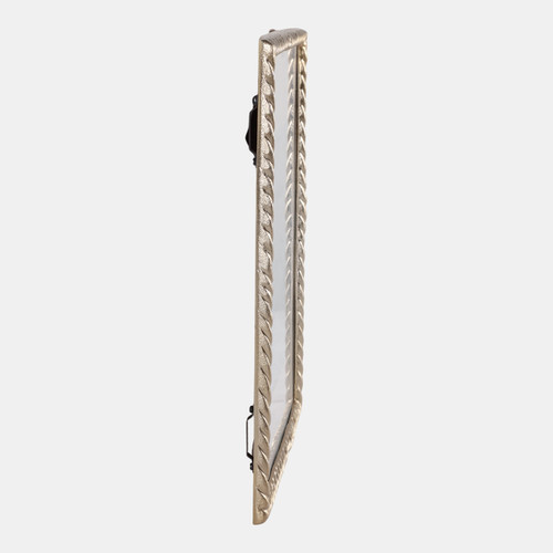 Sagebrook Home 8x10" Matted Photo Frame Rope Border Gold Wishlist Create New