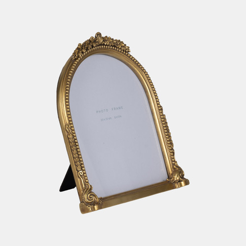 Sagebrook Home 8x10 Ornate Arch Photo Frame Gold Wishlist Create New