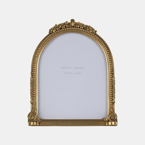 sagebrook home 8x10 Ornate Arch Photo Frame Gold Wishlist Create New