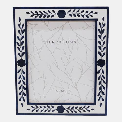 sagebrook home 8x10 Petals Photo Frame White/blue Wishlist Create New