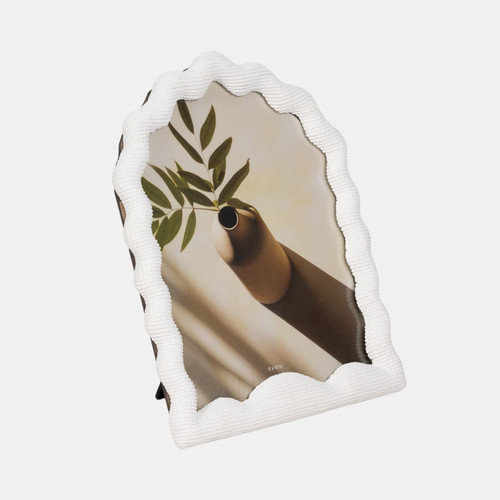 Sagebrook Home 8x10 Wavy Arch Photo Frame White Wishlist Create New