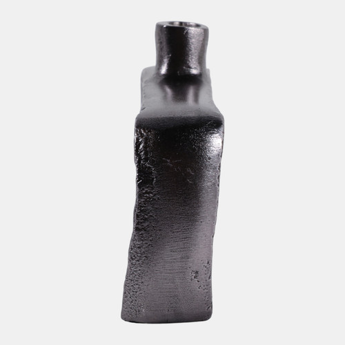 Sagebrook Home 8x4" Open Cut-out Short Bud Vase Antique Nickel Wishlist Create New