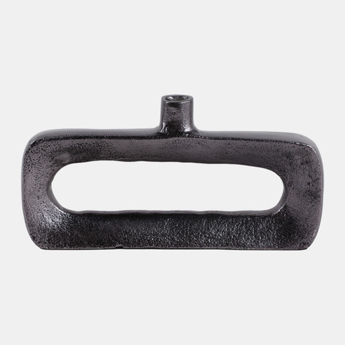 sagebrook home 8x4" Open Cut-out Short Bud Vase Antique Nickel Wishlist Create New