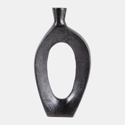 sagebrook home 8x4" Open Cut-out Tall Bud Vase Antique Nickel Wishlist Create New