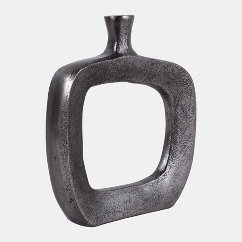 Sagebrook Home 8x7" Open Cut-out Bud Vase Antique Nickel Wishlist Create New