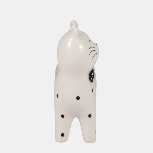 Sagebrook Home 8x7" Swirls Cat White Wishlist Create New