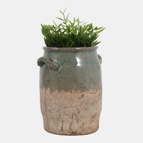 Sagebrook Home 8x7" Traditional Vase Green/brown Wishlist Create New