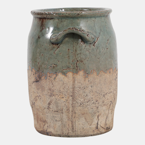 Sagebrook Home 8x7" Traditional Vase Green/brown Wishlist Create New