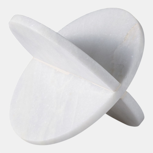 Sagebrook Home 8x8" Marble Geo Object White Wishlist Create New