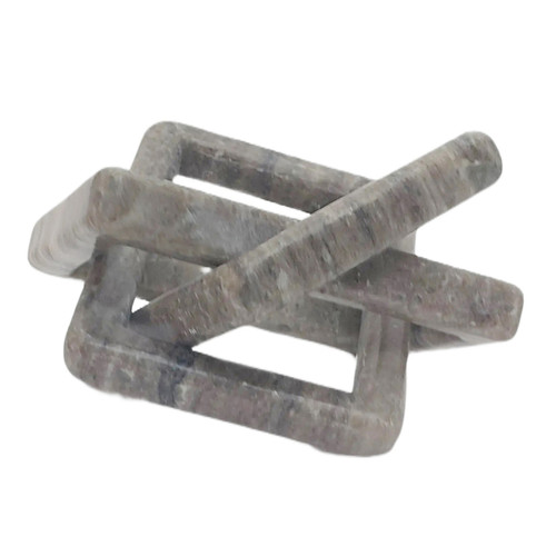 Sagebrook Home 8x8" Morchana Marble Geo Knot Beige Wishlist Create New