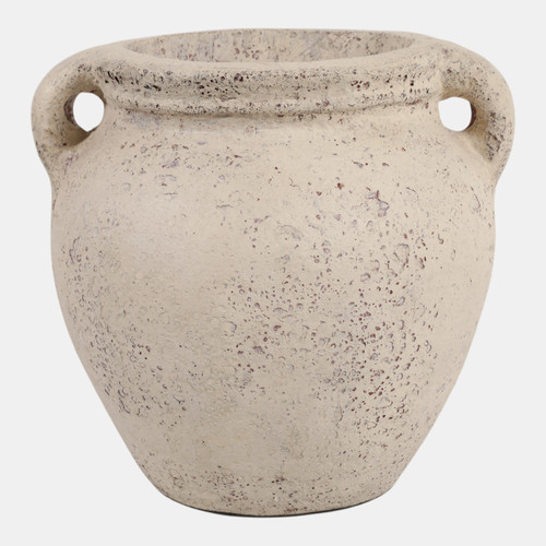 sagebrook home 8x8" Terracotta Double Handle Vase Ivory Wishlist Create New