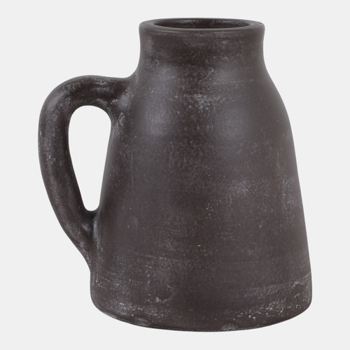 sagebrook home 8x8" Terracotta Vase With Handle Brown Wishlist Create New