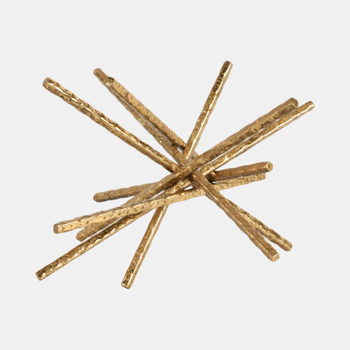 Sagebrook Home 9" Abstract Bar Object Gold Wishlist Create New