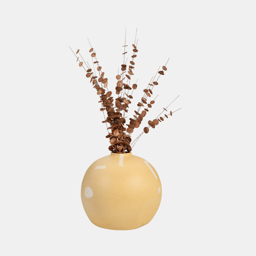 Sagebrook Home 9" Aztec Vase Mustard Wishlist Create New