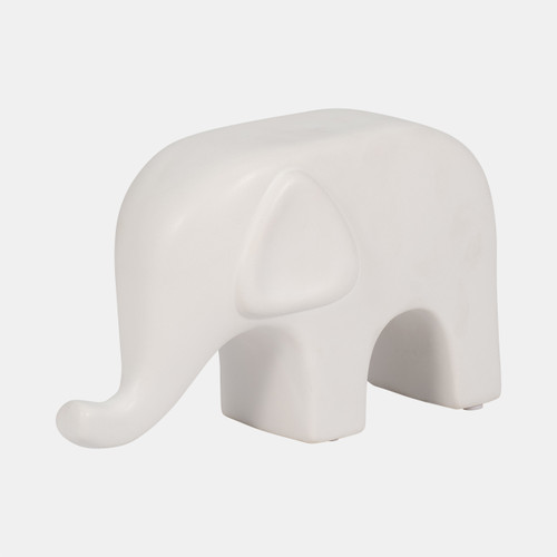 Sagebrook Home 9" Big Ear Elephant White Wishlist Create New
