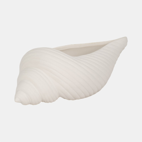 Sagebrook Home 9" Conch Shell Planter White Wishlist Create New