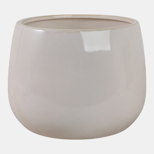 Sagebrook Home 9" Flower Applique Planter Ivory Wishlist Create New