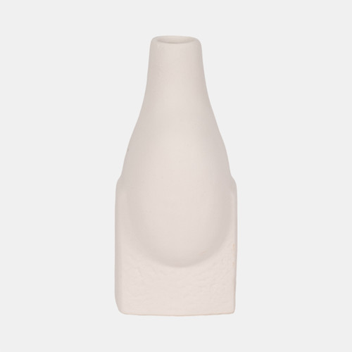 Sagebrook Home 9" Funky Abstract Rough Textured Object White Wishlist Create New