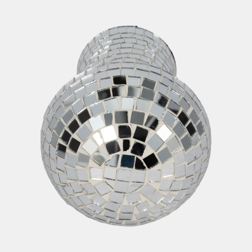 Sagebrook Home 9" Mosaic Mushroom Silver Wishlist Create New