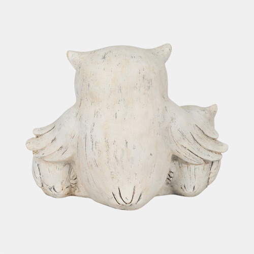 Sagebrook Home 9" Owl Family Ivory/black Wishlist Create New