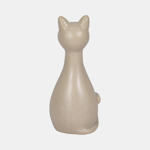 Sagebrook Home 9" Skinny Sitting Kitty Grey Wishlist Create New