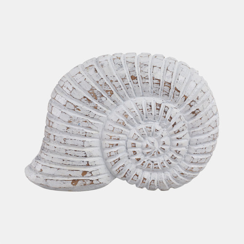 sagebrook home 9" Wooden Snail Decor Wht Wishlist Create New