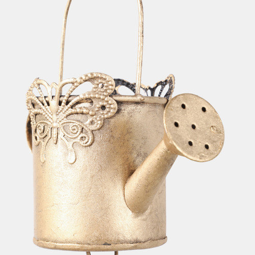 Sagebrook Home 91x5" Watering Can Rain Chain Gold Wishlist Create New