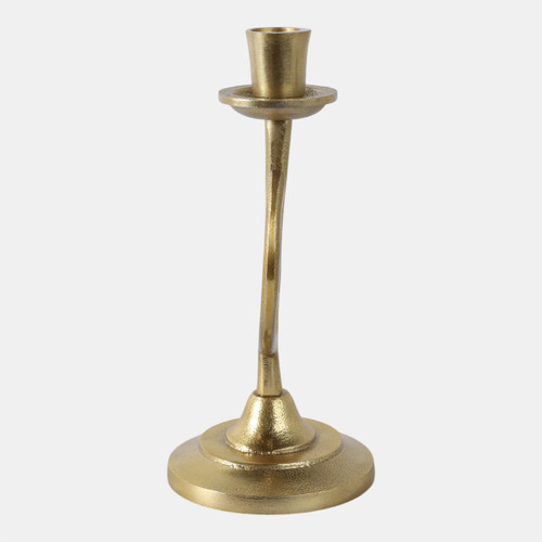 Sagebrook Home 9x5" Crescent Moon Taper Holder Gold Wishlist Create New