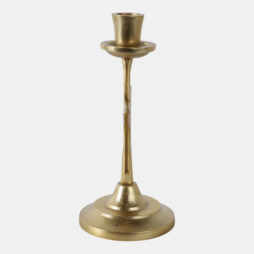 Sagebrook Home 9x5" Star Taper Holder Gold Wishlist Create New