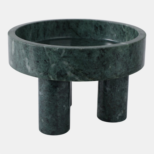 Sagebrook Home 9x6" Marble Bowl On 3 Feet Green Wishlist Create New