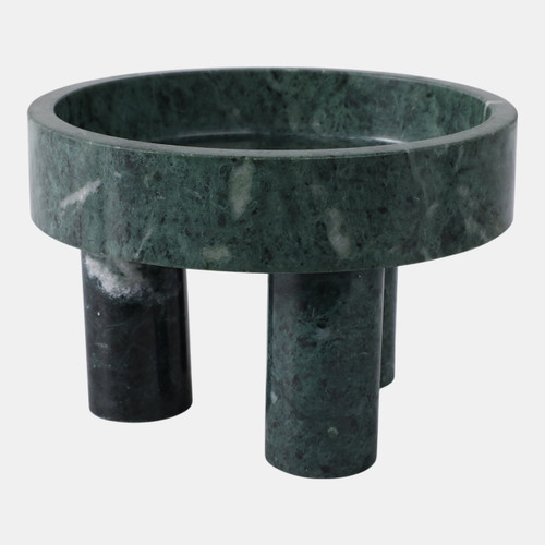 Sagebrook Home 9x6" Marble Bowl On 3 Feet Green Wishlist Create New