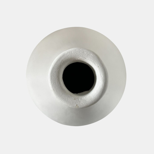 Sagebrook Home 9x8" Rounded Terracotta Vase White Wishlist Create New