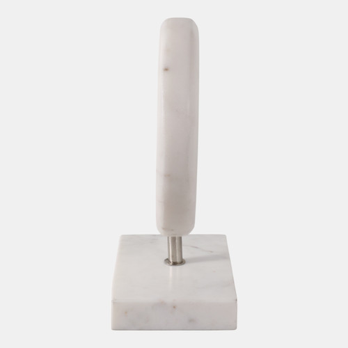 Sagebrook Home 9x9" Marble Fish On Stand White Wishlist Create New