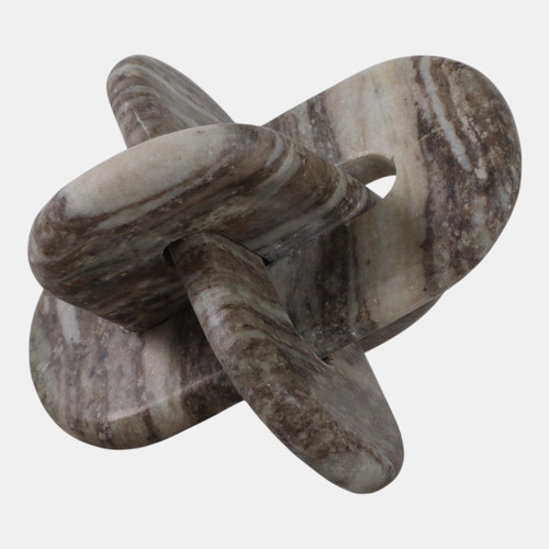 Sagebrook Home 9x9" Rounded Marble Knot Grey Wishlist Create New