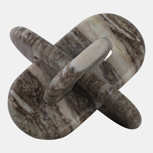 Sagebrook Home 9x9" Rounded Marble Knot Grey Wishlist Create New