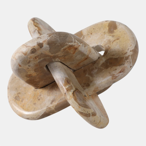 Sagebrook Home 9x9" Rounded Marble Knot Light Leopard Wishlist Create New