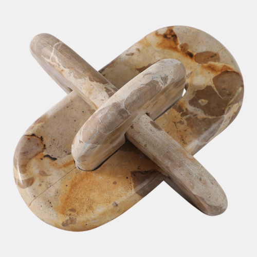 Sagebrook Home 9x9" Rounded Marble Knot Light Leopard Wishlist Create New