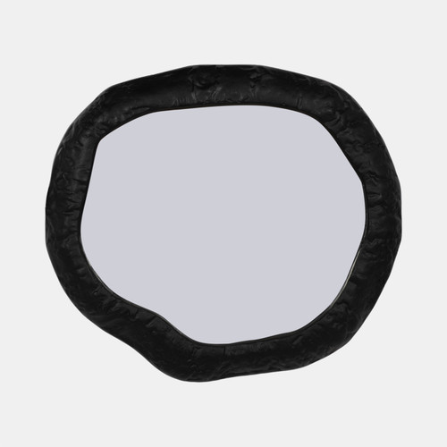 sagebrook home Alum 18" hammered Outlined Mirror matte Black Wishlist Create New