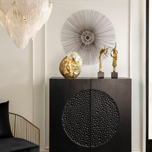 Sagebrook Home Aluminum 10"h Hammered Vase Champagne Wishlist Create New