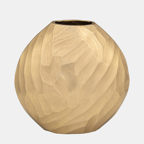 sagebrook home Aluminum 10"h Hammered Vase Champagne Wishlist Create New