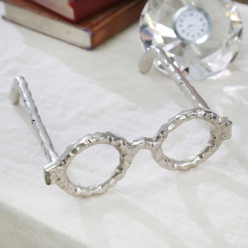 Sagebrook Home Aluminum Glasses Sculpture Silver Wishlist Create New