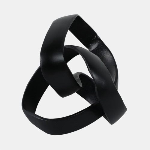 Sagebrook Home Aluminum Knot Sculpture 7" Black Wishlist Create New