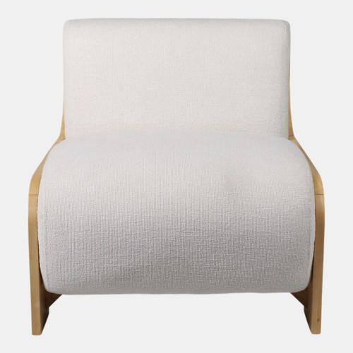 Sagebrook Home Armless Modern Accent Chair Ivory Wishlist Create New