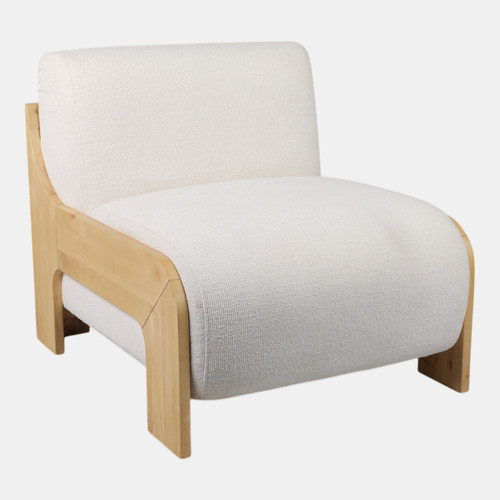 sagebrook home Armless Modern Accent Chair Ivory Wishlist Create New